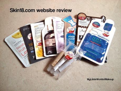 Skin18.com website review -say hello to wonderful skin