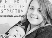 Simple Tips Feel Better Postpartum