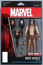 Red Wolf #1 Cover - Christopher Action Figure Variant