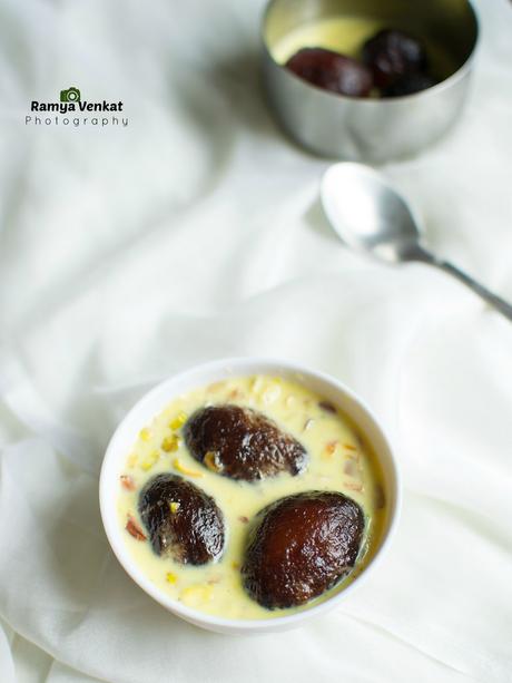 gulab jamun with rabri - easy diwali recipes