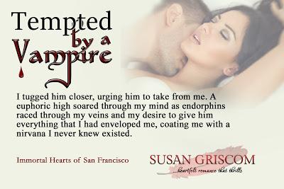 Tempted by a Vampire by Susan Griscom  @ejbookpromos @SusanGriscom