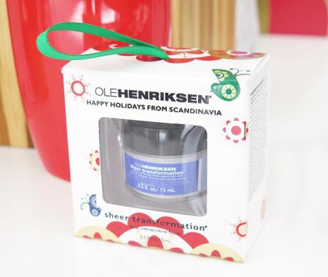 SEPHORA Holiday (Christmas) Showcase Event ole henriksen sheer transformation ornament facial creme