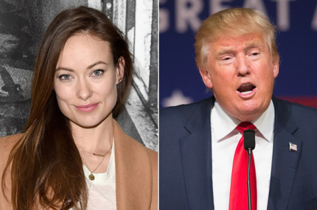 Olivia Wilde and Donald Trump/Getty image