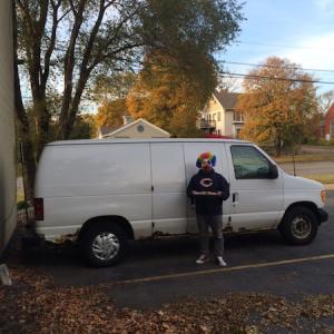 halloween van