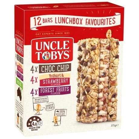 WIN: Uncle Toby’s Wholegrain Lunchbox Bars