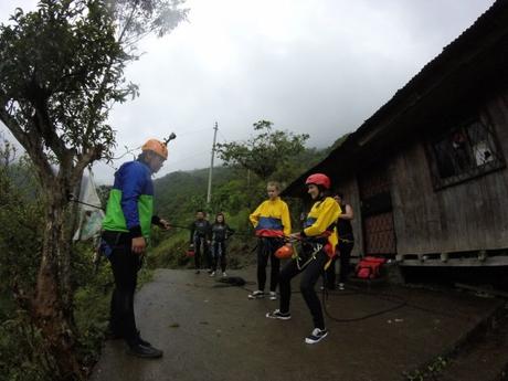 Breaking Bones in Banos, Ecuador