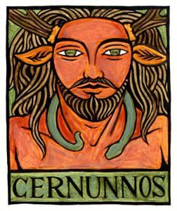 Herne the Hunter - Cernunnos - torc as serpent god?