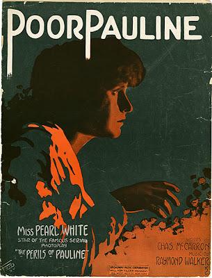 Pearl White - a box office sensation in 1914 the year before Maybelline was born