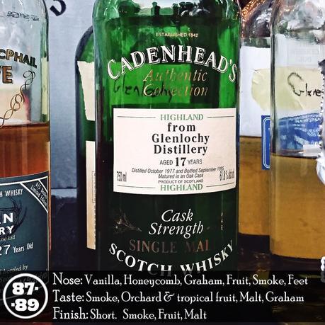 Glenlochy 17 years Cadenhead’s Authentic Review