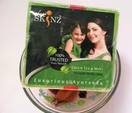 Sheer Skinz Green Tea & Mint Natural Herbal Soap Review