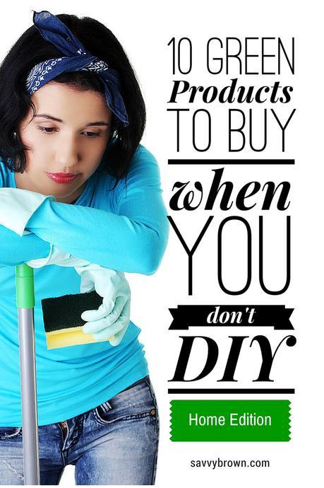 savvy brown, green products to buy, no diy