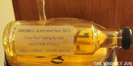 2015 Ardbeg Supernova Label