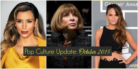 Pop Culture - October 2015 Pop Culture - October 2015