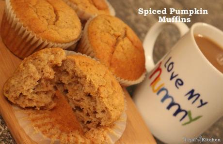 Spiced Pumpkin Muffins