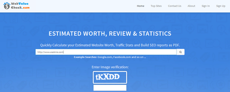 How to Check Value of Your Blog or Website How to Check Value of Your Blog or Website