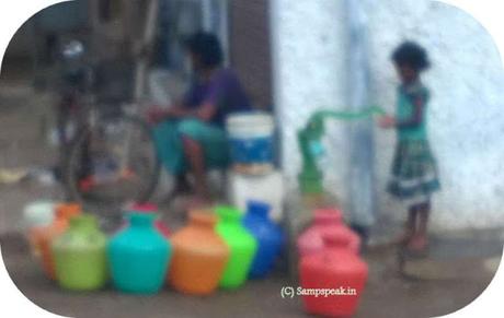 it is raining ~ but Chennai is facing drinking water shortage ~ - mineral waters and pet bottles