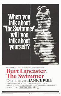 186. US directors Frank Perry’s and Sidney Pollack’s “The Swimmer” (1968): Social satire of the typical WASP US male, an abstract morality tale, rewinding in time, presented with intelligence, rarely encountered in Hollywood cinema