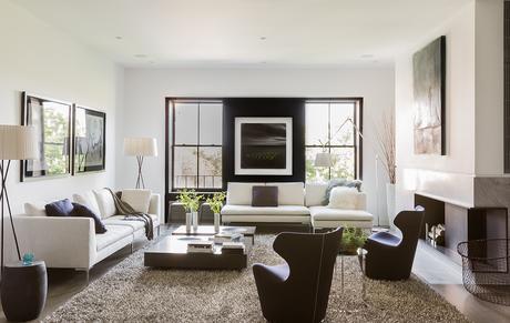 B&B Italia furniture in Boston renovation by Ruhl Walker Architects
