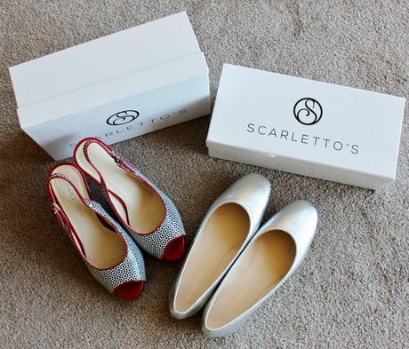 win a pair of scarlettos shoes - ballet flats or heels