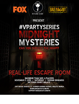 You're Invited To The#VPARTYSERIES MIDNIGHT MYSTERIES: Can You Survive?