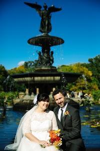 Holly&David (53) Bethesda Fountain Central Park Wedding