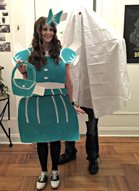 DIY Halloween Costume | Paper Doll | Ghost | Homemade 