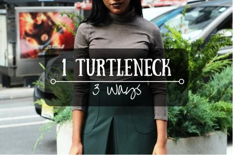 3 Chic Ways to Wear a Turtleneck