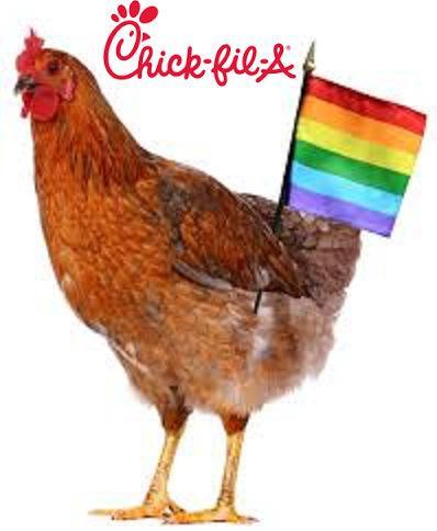 Chick-fil-A goes homo