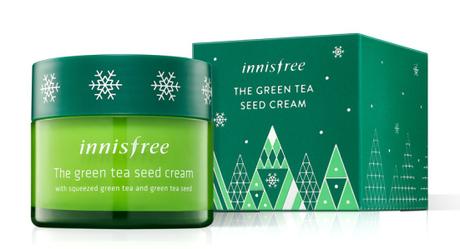 innisfree Green Christmas The Green Tea Seed Cream