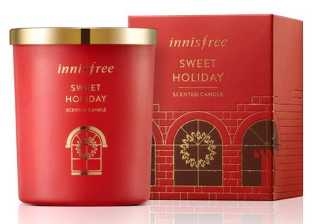innisfree Green Christmas Sweet Holiday Scented Candle resized