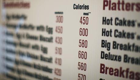 Calorie Counts on Menus a Failure – Here’s Why