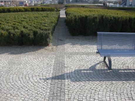 Olomouc Train Station Transport Hub, Czech Republic - Planting to Public Open Space with Gravel Mulch