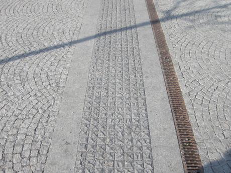 Olomouc Train Station Transport Hub, Czech Republic - Tactile Paving