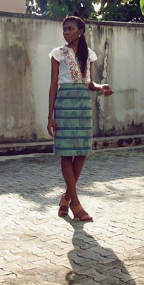 Yoruba Aso oke Skirt or Not?