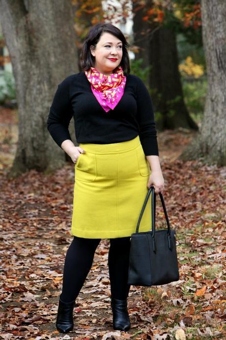 What I Wore: Autumn Brights