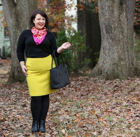 What I Wore: Autumn Brights