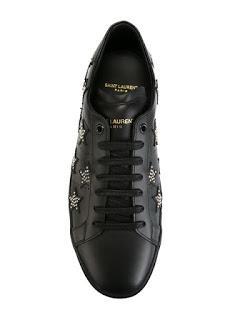 Wishing Upon A Star:  Saint Laurent California Sneaker