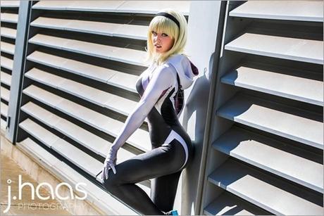 Maid of Might as Spider Gwen (Photo by John Haas Photography)