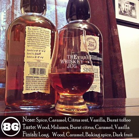 Evan Williams Single Barrel Vintage 2004 Review - 268