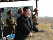 Jong Observes Rocket Exercises
