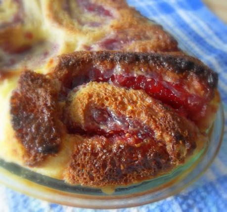 A Lower Fat and Sugar Roly Poly Bread and Butter Pudding