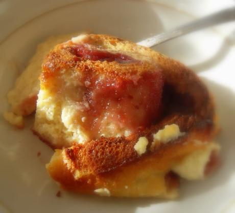 A Lower Fat and Sugar Roly Poly Bread and Butter Pudding