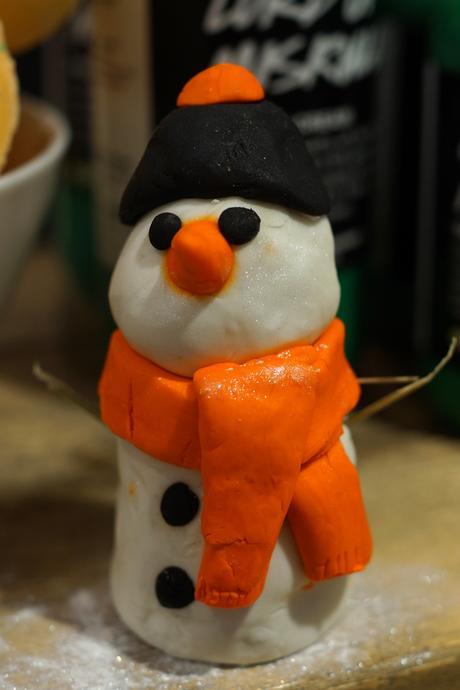 Hello Freckles LUSH Christmas 2015 Fun Snowman