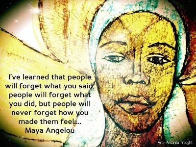 Quote Wednesday  - Maya Angelou