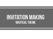 Nautical Invitation Theme