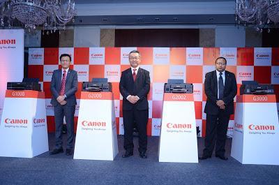 PIXMA G Series Inkjet Printers Launched By Canon In A First Time Global Launch In India
