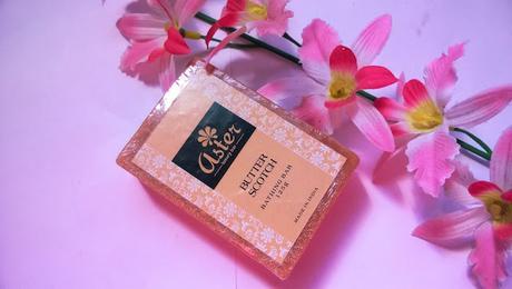 Aster Butter Scotch Luxury Bathing Bar Review
