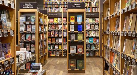 Amazon opens brick & mortar book shop in Seattle