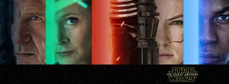 Star Wars The Force Awakens Character Posters collage