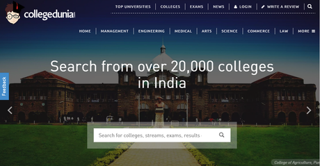 CollegeDunia- the best colleges in India| Cherry On Top Blog
